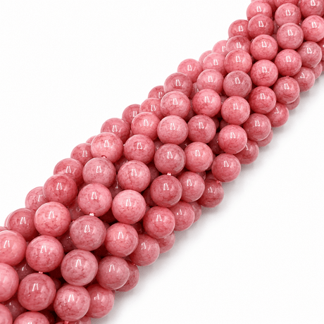 Glasperler– Cerise, (8,5mm) - Uniq Perler - 124419