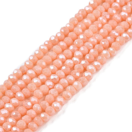 Glasperler –Facetteret Rondel (2,3~2,7x2mm) - Uniq Perler - 120348