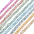 Glasperler – Farve Mix, Facetterede (3x2,5mm) 10 strenge - Uniq Perler - 123686