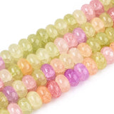 Glasperler – Farve Mix, Facetteret Rondel (8x5mm) - Uniq Perler - 122466