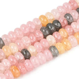 Glasperler – Farve Mix, Facetteret Rondel (8x5mm) - Uniq Perler - 123055