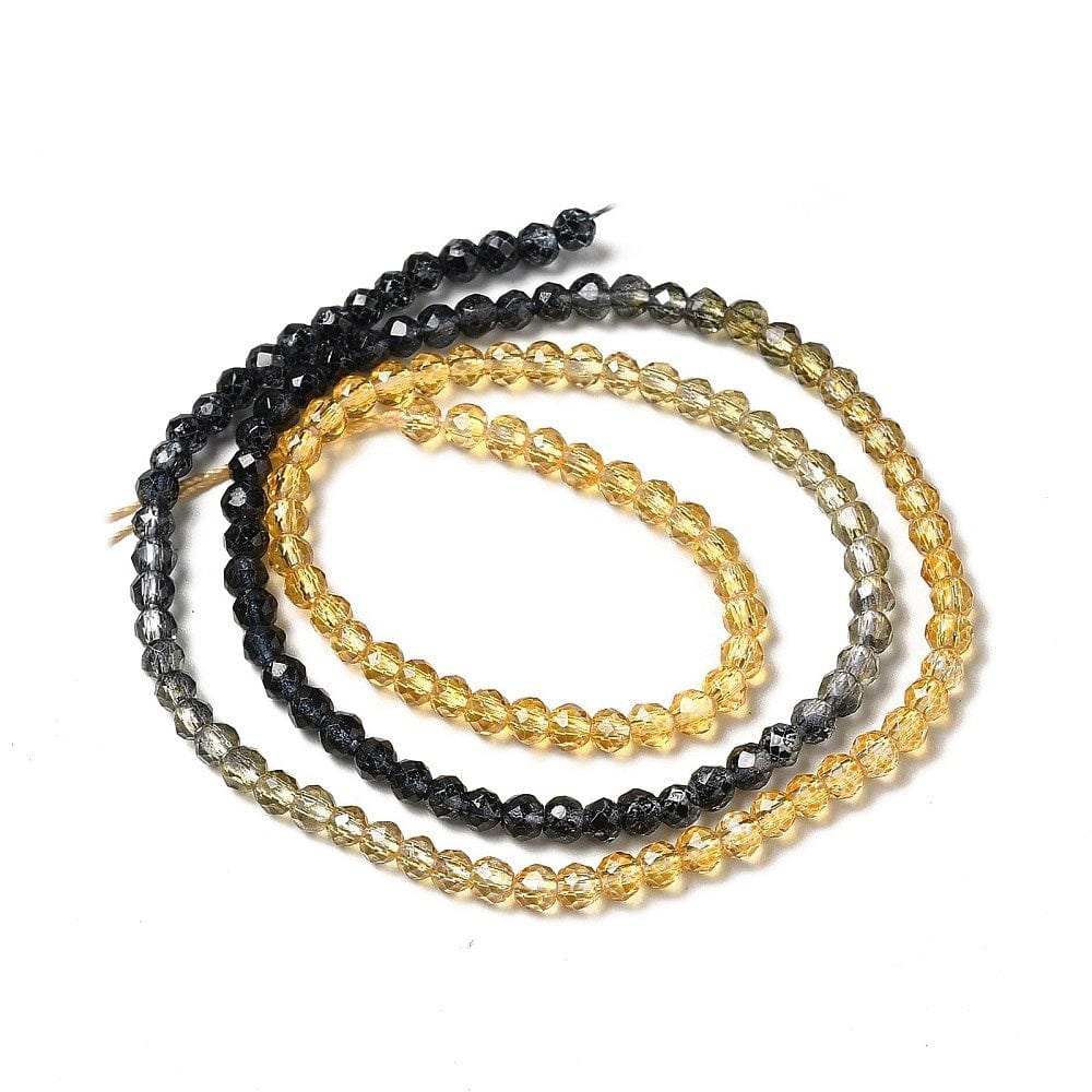 Glasperler, Graduerede Farver, ( 3x2,8mm) - Uniq Perler - 499635