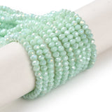 Glasperler, Grøn, Rondel, (3x2,5mm) - Uniq Perler - 111947