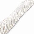 Glasperler – Hvid, Runde (2~2,5mm) - Uniq Perler - 123765
