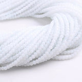 Glasperler - Hvid/Klar (2mm) - Uniq Perler - 66520