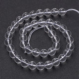 Glasperler, Klar, Mange Facetteret, 10mm - Uniq Perler - 113895