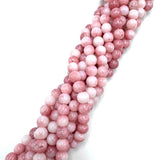 Glasperler – Lavendel Rosa, Jade - Look, Rondel (8,5mm) - Uniq Perler - 119234