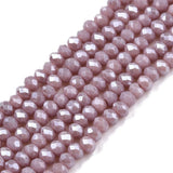 Glasperler – Lilla, Facetteret Rondel (2,3~2,7x2mm) - Uniq Perler - 120703