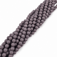 Glasperler – Lilla, Runde (10mm) - Uniq Perler - 123596