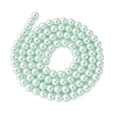 Glasperler, Lys Grøn, 4mm - Uniq Perler - 0000014820