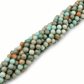 Glasperler Med Farveovergang - (8,5mm) - Uniq Perler - 124418