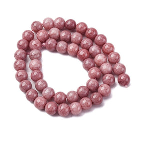 Glasperler Med Farveovergang – Cerise, (8,5mm) - Uniq Perler - 124419