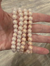 Glasperler, Misty Rose, 8mm - Uniq Perler - 114144