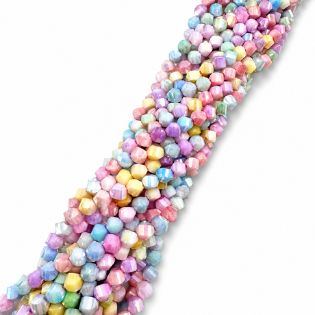 Glasperler Mix – Bicone (4–5mm) - Uniq Perler - 120216