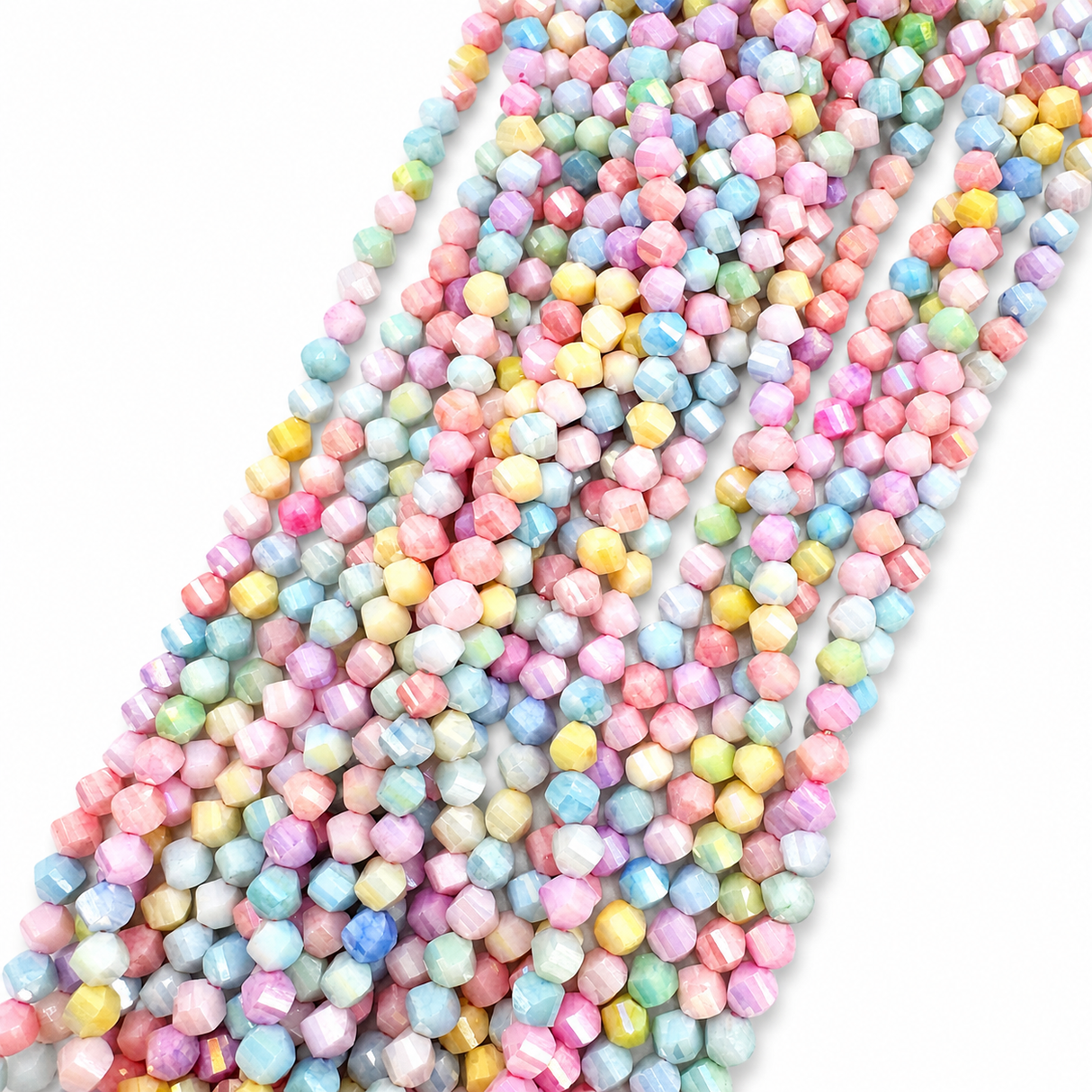 Glasperler Mix – Bicone (4–5mm) - Uniq Perler - 120216