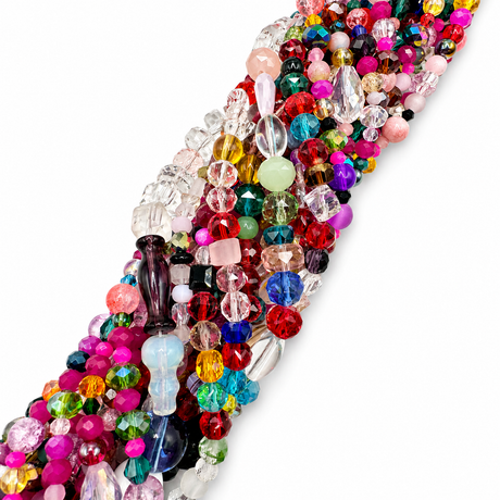 Glasperler Mix – Farve Mix (2 - 16mm) - Uniq Perler - 525212