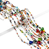 Glasperler Mix, Farve Mix,(2 - 16mm) - Uniq Perler - 525212