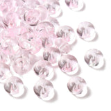 Glasperler – Pink, Rondel (8x5mm) Ca. 200 Stk. - Uniq Perler - 115394