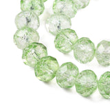 Glasperler, Rondel, Facetteret, (3x4,5 mm) - Uniq Perler - 114147