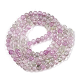 Glasperler, Rondel, Facetteret, (3x4,5 mm) - Uniq Perler - 114149