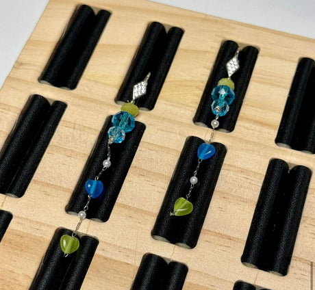 Glasperler, Rondel, Facetteret, (8x6mm) - Uniq Perler - 111301