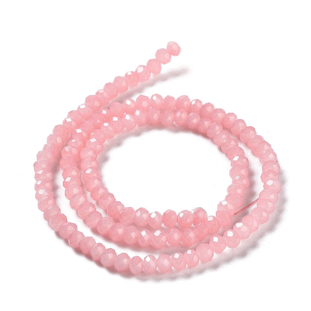 Glasperler, Rosa, (6x5mm) - Uniq Perler - 113011