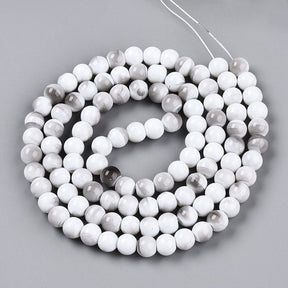 Glasperlen – Zweifarbig (8~8,5mm) 78~79cm - Uniq Perler - 