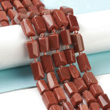 Goldstone Perler, Aflange, 5,5x7,5mm - Uniq Perler - 0001489787