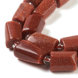 Goldstone Perler, Aflange, 5,5x7,5mm - Uniq Perler - 0001489787