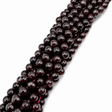Granat Perler – Mørk Rød (8mm) - Uniq Perler - 0001489427