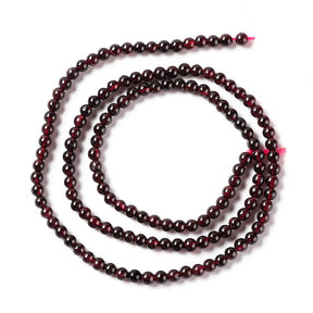 Granat Perlen – Rund (3mm) - Uniq Perler - 629849