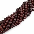 Granat Perler – Runde, Glatte (10mm) - Uniq Perler - 125805