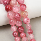 Green Jade Perler – Gradueret-Runde, Cerise (6~12mm) - Uniq Perler - 124994
