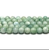 Grøn Larimar Perler – Rund (6mm) - Uniq Perler - 118269