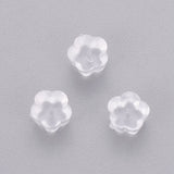 Gummi Bagstopper til Øreringe - Transparent (10 stk) - Uniq Perler - 126168