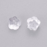 Gummi Bagstopper til Øreringe - Transparent (10 stk) - Uniq Perler - 126168