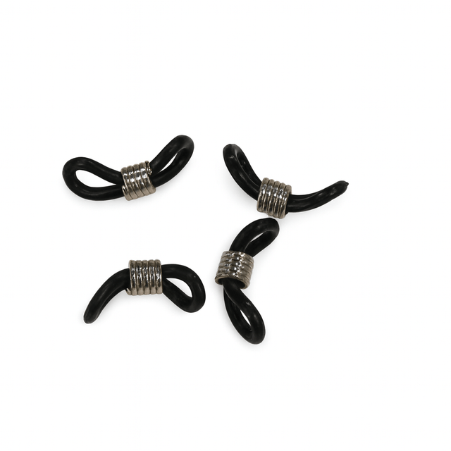 Gummiholder Til Briller, 20x5mm, (4 Stk) - Uniq Perler - 116061