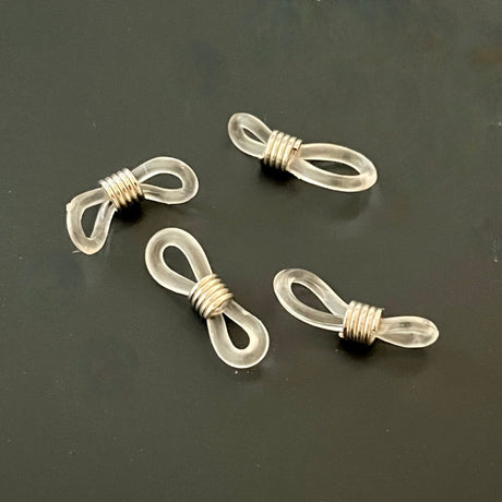 Gummiholder Til Briller, 20x5mm, 4 Stk. - Uniq Perler - 766677