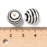 Håndlavede Porcelæn Perler – Runde (12,5mm) 8 stk. - Uniq Perler - 121036