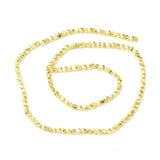 Hæmatit – Guld, Polygon (2,5 - 3mm) - Uniq Perler - 113019