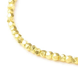 Hæmatit – Guld, Polygon (2,5 - 3mm) - Uniq Perler - 113019