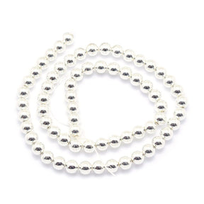 Hämatit – Langlebig Versilbert (12mm) - Uniq Perler - 114293