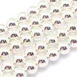 Hæmatit – Langtidsholdbar Forsølvet (8mm) - Uniq Perler - 113899