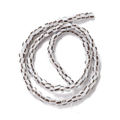 Håndlavede Lampwork Glasperler, 4,5 - 5,5mm - Uniq Perler - 585229