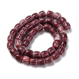 Håndlavede Lampwork Millifiori Glasperler, 8x7,5mm - Uniq Perler - 539919