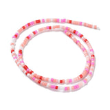 Håndlavet Glasperler, Pink, 2,5x2mm - Uniq Perler - 112758