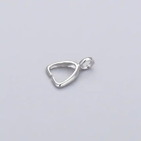 Lapel/Connector In Sterling Silver - Uniq Perler - 754335566