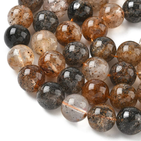 Herkimer Kvarts Perler – Runde (12mm) - Uniq Perler - 