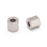 Hexagon Stål Perler, 4,5mm, 10 stk. - Uniq Perler - 112326