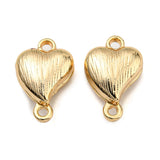 Hjerte Magnet Lås – 14K Langtidsholdbar Forgyldning (12,5x8,5mm) - Uniq Perler - 111590